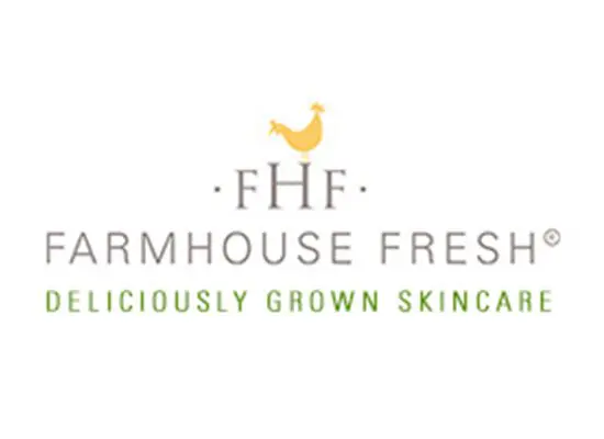 A logo of farmhouse fresh skincare.