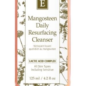 A bottle of mangosteen daily resurfacing cleanser