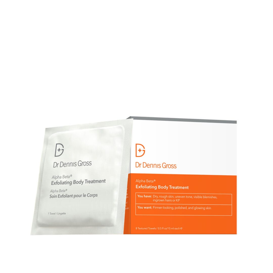 A package of dr. Dennis gross skincare
