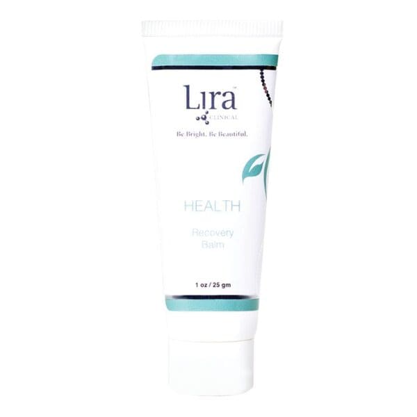 A tube of lira health cleansing cream.