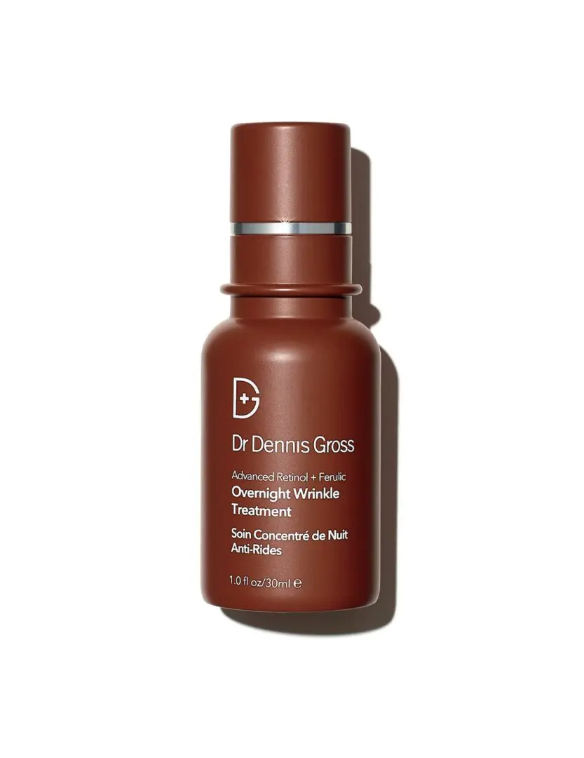 A bottle of dr. Dennis gross skincare product