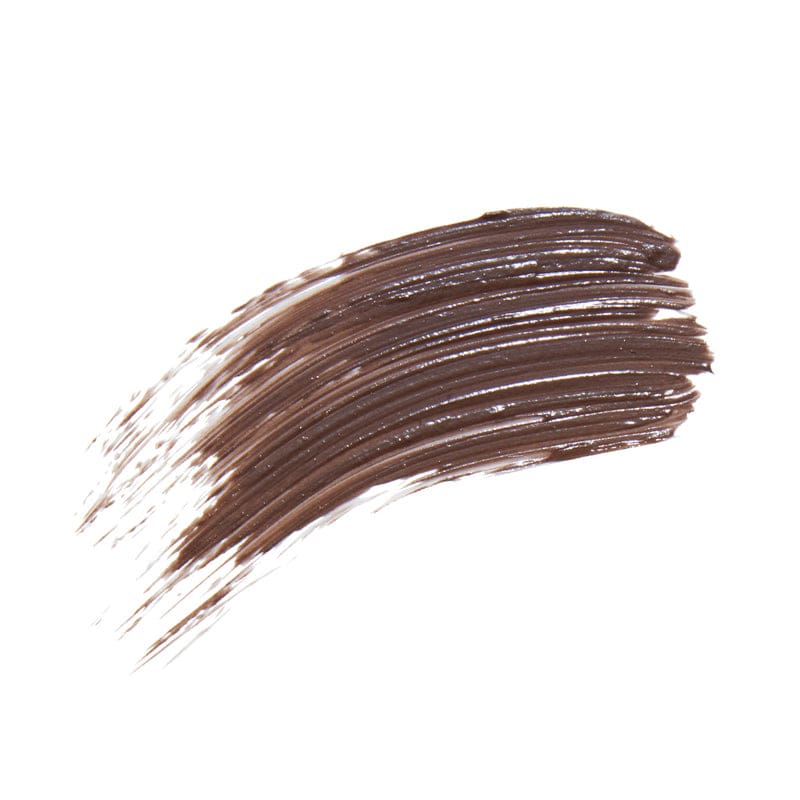 A close up of the brush for brown eyeliner