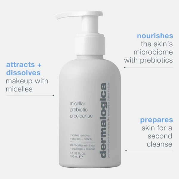Micellar prebiotic pre cleanse main with benefits