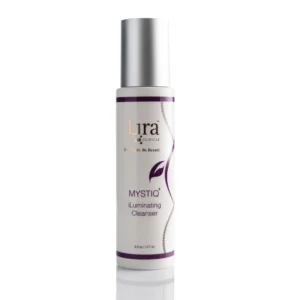 Lira Clinical Mystiq Illuminating Cleanser bottle.