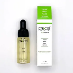 Dropper bottle and box of hair serum